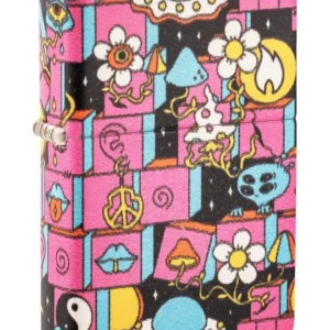 Zippo Abstract Design Glow in The Dark Green Pocket