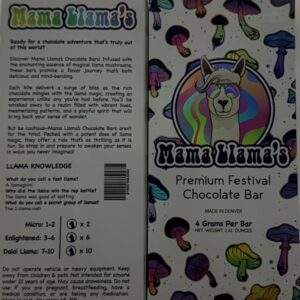 Mama Liama's Premium Festival Chocolat Bar {White Chocolate}