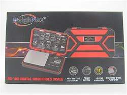 WeighMax RG-100 Series 100G 0.01G Red