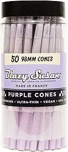 Blazy Susan Purple Pre Rolled Cones 98MM | 50 Count