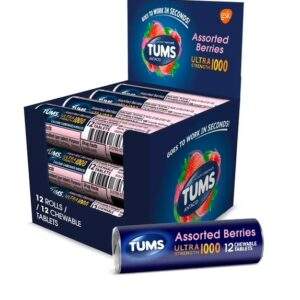 Tums Ultra Strength Chewable Antacid Tablets