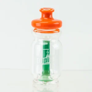 Empire Glass | Puffco Peak Attachment | Squeeze Bottle Orange