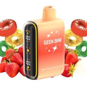 Geek Bar Pulse 15000 Disposable Vape (Strawberry Savers)