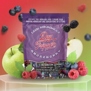 Day Tripper | Mushroom Gummies | 3 Count | Snozzberry