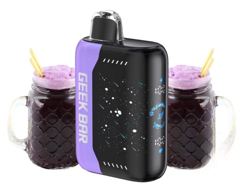 elf bar vape uk Grape Ice Geek Bar Pulse Disposable Vape 15000
