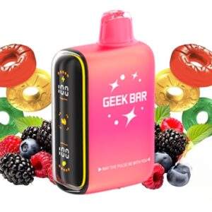 Geek Bar Pulse 15000 Disposable Vape (Wild Berry Savers)