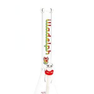 illadelphglass Water Pipe 7MM 12" Mini Beaker Rasta