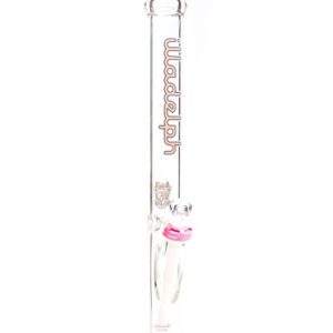 illadelphglass Water Pipe 7MM 19" Medium Straight Pink