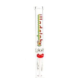 illadelphglass Water Pipe 7MM 19" Medium Straight Rasta