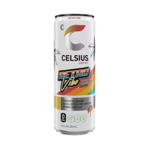 CELSIUS Sparkling Retro Vibe Functional Energy Drink
