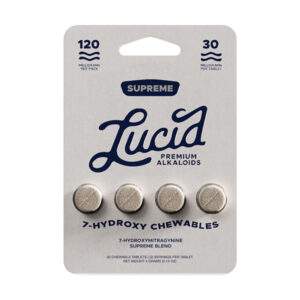 Lucid 7-Hydroxymitragynine Chewable Tablets – Supreme Blend 30mg (Classic)