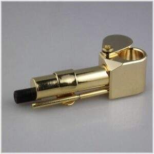 Metal Smoking Proto Pipe Style {Gold}