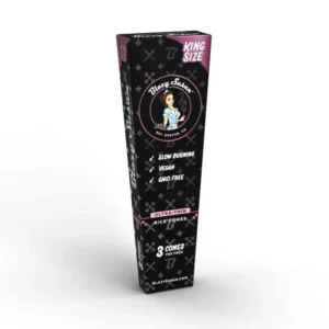 Blazy Susan Ultra Thin Rice Pre Rolled Cones King Size