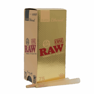 RAW – Ethereal Pre-Rolled Cone - King Size - 75 Counts