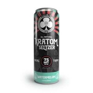 Club 13 75 MIT Watermelon Kratom Seltzer