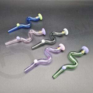 4" Winding Glass Straw – aLeaf Glass