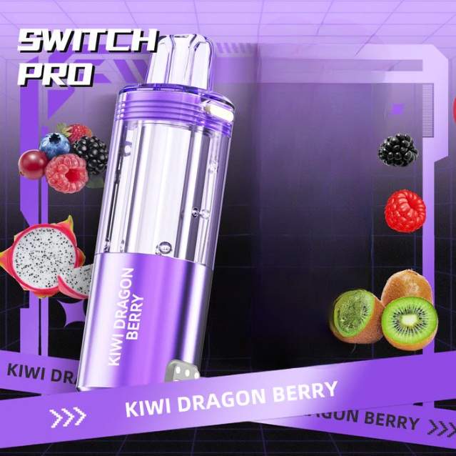foger kiwi dragon berry flavor Foger Switch Pro 30K Puffs Pod Only {Kiwi Dragon Berry} – Hi-Life Smoke Shop