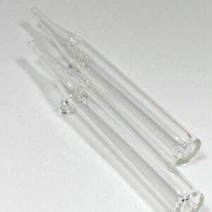 6" Dab Straw Clear