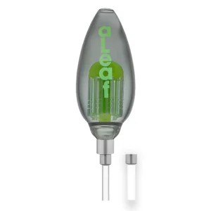 Aleaf Platinum Bulb With Tree Perc {Smoke / Green}