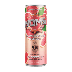 Nom’s Kratom Seltzer 45mg MIT {Grapefruit}