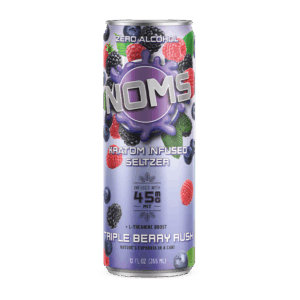 Nom’s Kratom Seltzer 45mg MIT {Triple Berry}