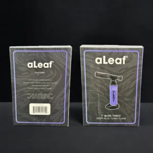 Aleaf 7" Blow Torch Blue Turbo Flame {Purple}