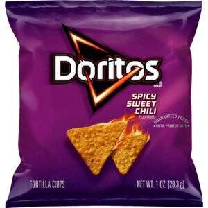 Doritos, Spicy Sweet Chili Flavored, Tortilla Chips