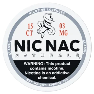Nic Nac Nicotine Lozenges {Classic-3mg}