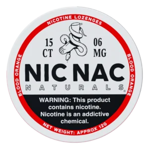 Nic Nac Nicotine Lozenges {Blood Orange-6mg}