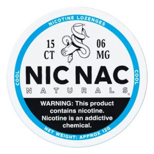 Nic Nac Nicotine Lozenges {Cool - 6mg}