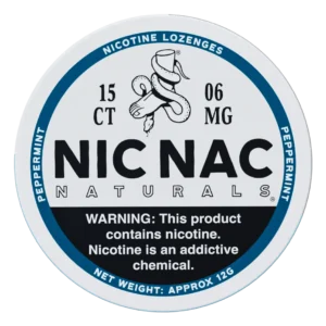 Nic Nac Nicotine Lozenges {Peppermint-6mg}