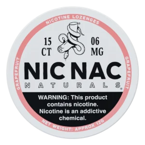 Nic Nac Nicotine Lozenges {Grapefruit-6mg}