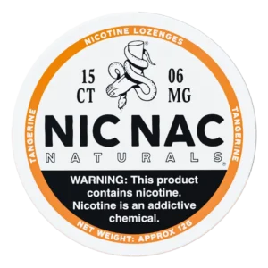Nic Nac Nicotine Lozenges {Tangerine - 6mg}