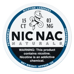 Nic Nac Nicotine Lozenges {Peppermint-3mg}