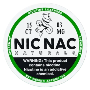 Nic Nac Nicotine Lozenges {Spermint-3mg}