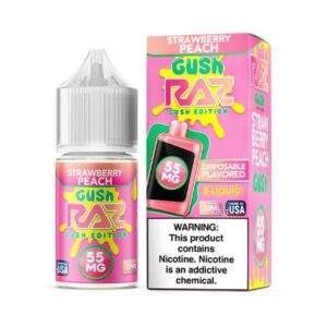 Pod Juice X Raz Gush Edition {35mg - Strawberry Peach Gush}