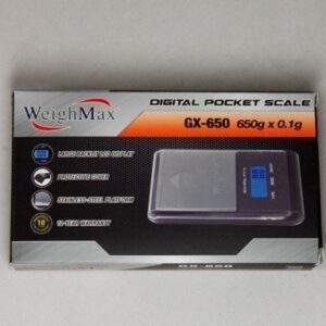 Weighmax Scale - GX-650 - 650G X 0.1G