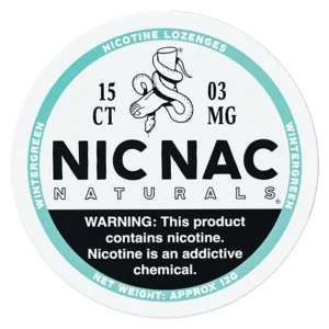 Nic Nac Nicotine Lozenges {Wintergreen-3mg}