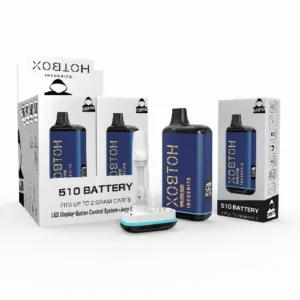 Incognito HotBox 510 Vape Cartridge Battery - {Classic Blue}