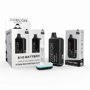 Incognito HotBox 510 Vape Cartridge Battery - {Black}