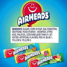 Airheads Candy Bars Sour Variety Flavor