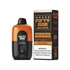 Fifty Bar Disposable Vape | 20K Puffs {Peach Cobbler}