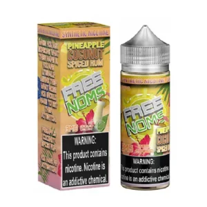 FREE-NOMS Pineapple Coconut Spiced Rum 0mg
