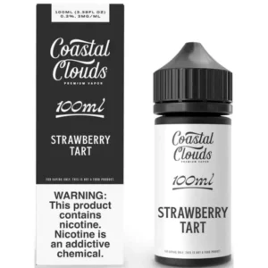 Coastal Clouds Juice 100ML {Strawberry Tart} 3mg
