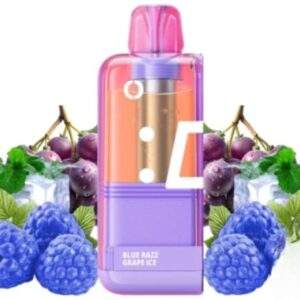 Off-Stamp X-Cube Crystal 35K Puffs Pod {Blue Razz Grape Ice}