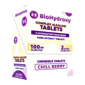 Biohydroxy Complex alkaloid 7-Hydroxy 100mg {Chill Berry}