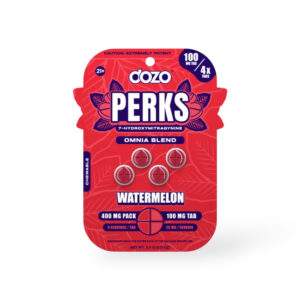 Dozo Perks Extreme Potency 7-OH Omnia Watermelon 100mg Per Tablet