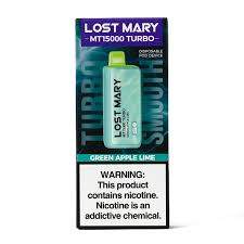 Lost Mary MT15000 Turbo Green Apple Lime