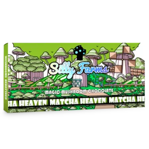 Silly Farms Magic Mushroom Chocolate Bar {Matcha Heaven}