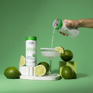 Leilo Margarita Non-Alcoholic Kava Mocktail Social Tonic {Lime Margarita}